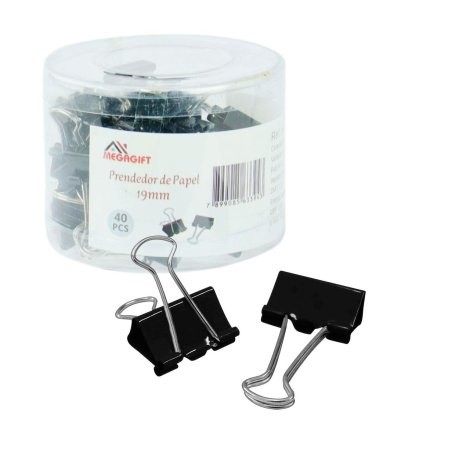 Mini Prendedor de Metal 2cm 40 Peças