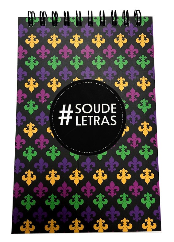 Bloco de anotações #soudeletras