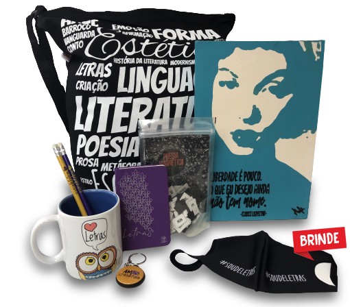 KIT DIA DOS NAMORADOS LETRAS/LITERATURA