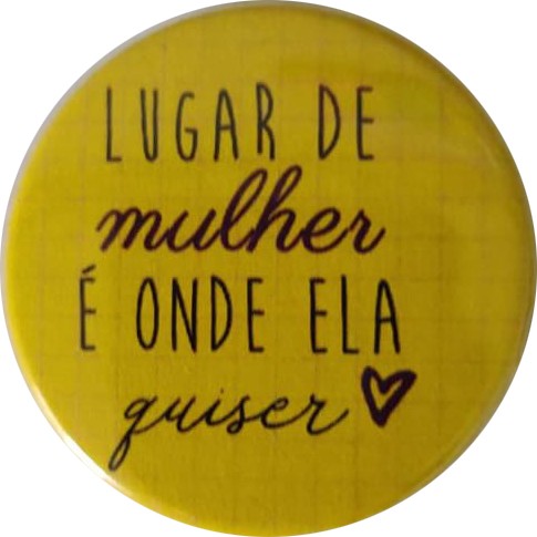 Boton - lugar de mulher é onde ela quiser