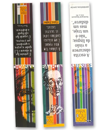 Trio marcador magnético linguistas