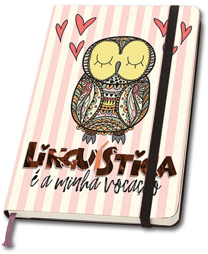 Moleskine Linguística é minha vocação